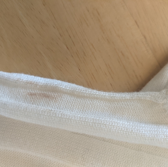 2/$20 TOPSHOP White Loose V-neck Knit Sweater - Picture 13 of 13